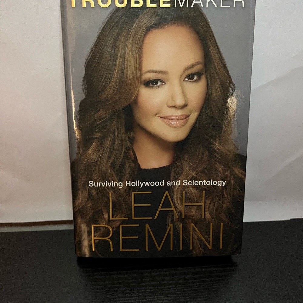 Troublemaker by Leah Remini Hardcover Book